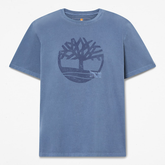 Men's Garment Dyed Logo Graphic T-Shirt