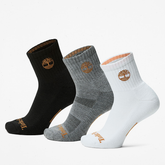 Newmarket 3-Pack Half Cushion Quarter Sock