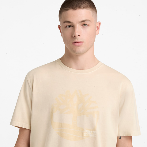 Men's Garment Dyed Logo Graphic T-Shirt