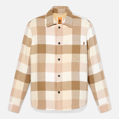 Men's High-Pile Lined Overshirt