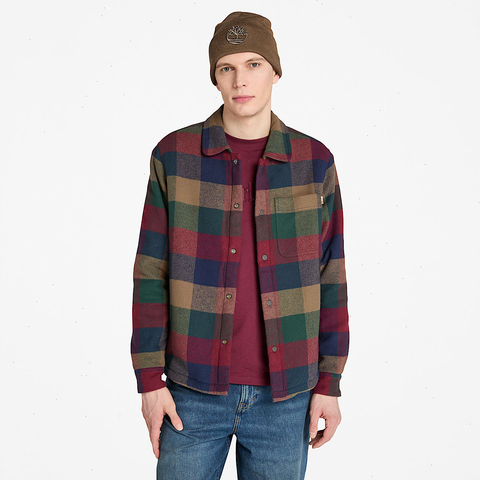 Men's High-Pile Lined Overshirt