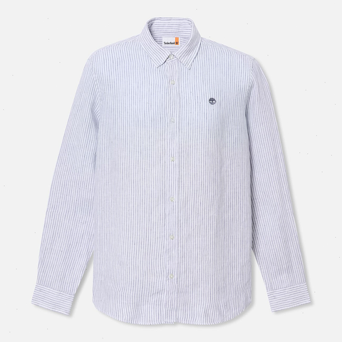 Men's Mill Brook Regular Fit Linen Shirt