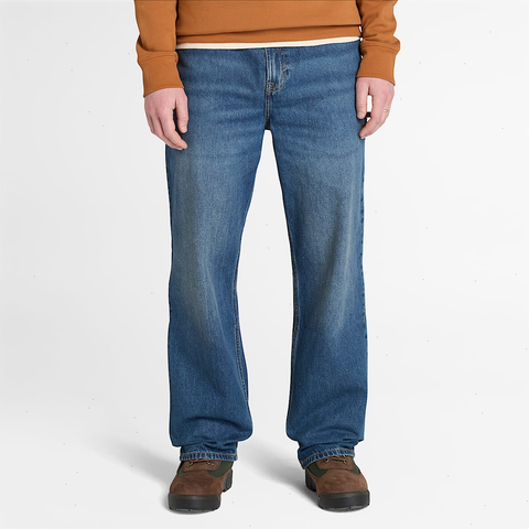 Men's Sandown Embroidered Denim Pant