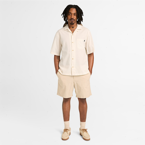 Men's Short-Sleeve Seersucker Resort Shirt