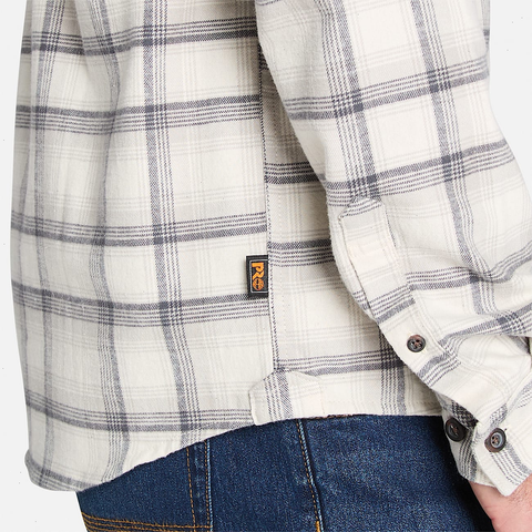 Men's Timberland PRO® Woodfort Lightweight Flannel Flex Shirt