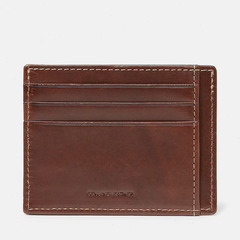Men's Waxy Pull-Up Card Case