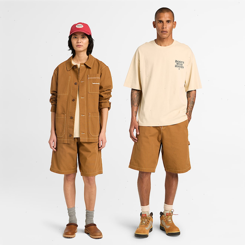 Washed Duck Canvas Carpenter Short