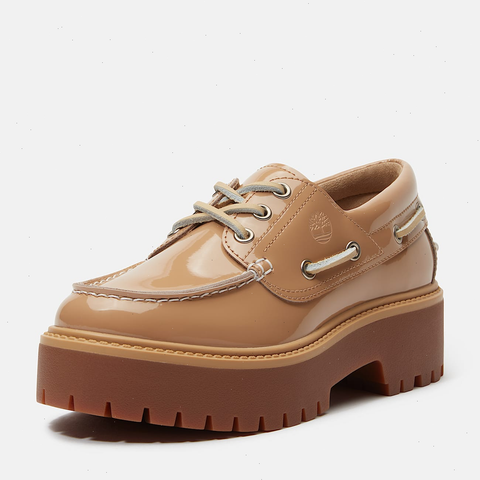 Women's Stone Street Platform Boat Shoe