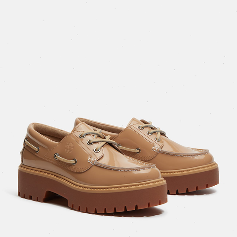 Women's Stone Street Platform Boat Shoe