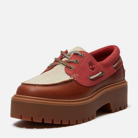 Women's Stone Street Platform Boat Shoe