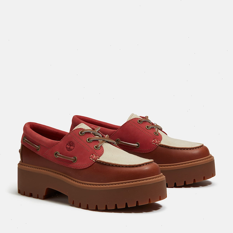 Women's Stone Street Platform Boat Shoe