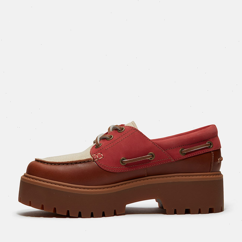 Women's Stone Street Platform Boat Shoe