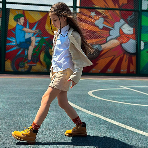 Youth Timberland® Premium 6-Inch Waterproof Boot